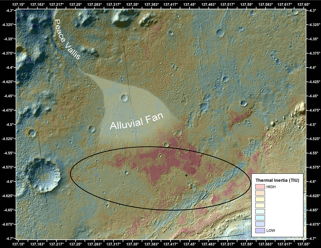 Downslope of the Fan