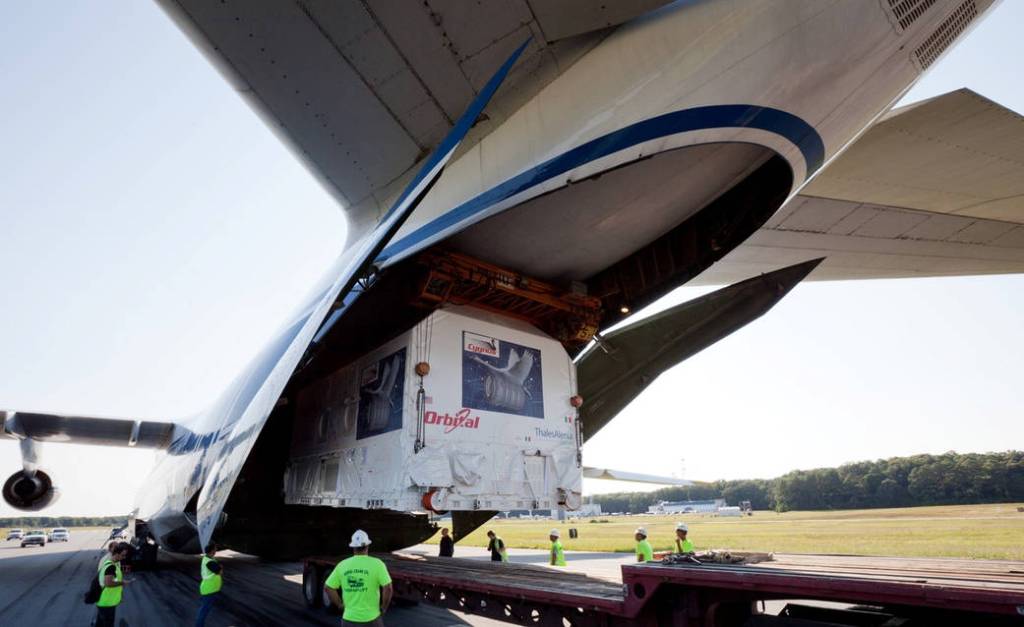 Cygnus Arrival at NASA’s Wallops Flight Facility
