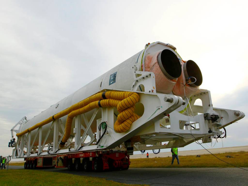 Antares Rolls Out