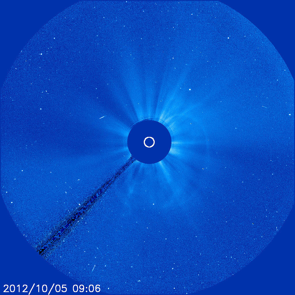 SOHO Captures Earth-directed Coronal Mass Ejection