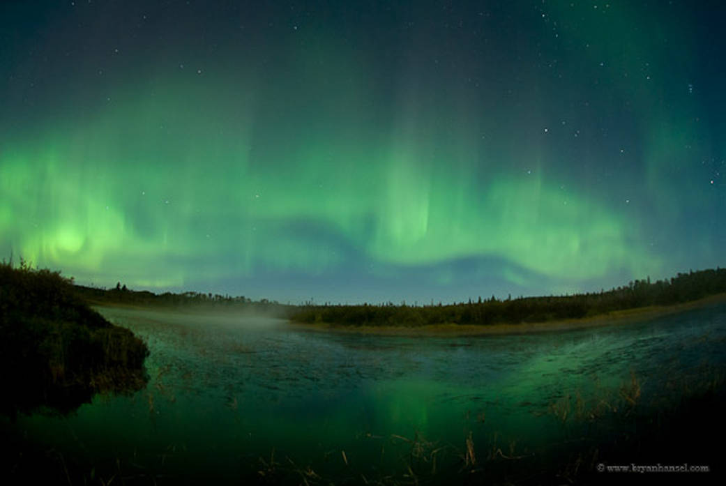 Auroras Ablaze Over Minnesota on Sept. 10, 2011