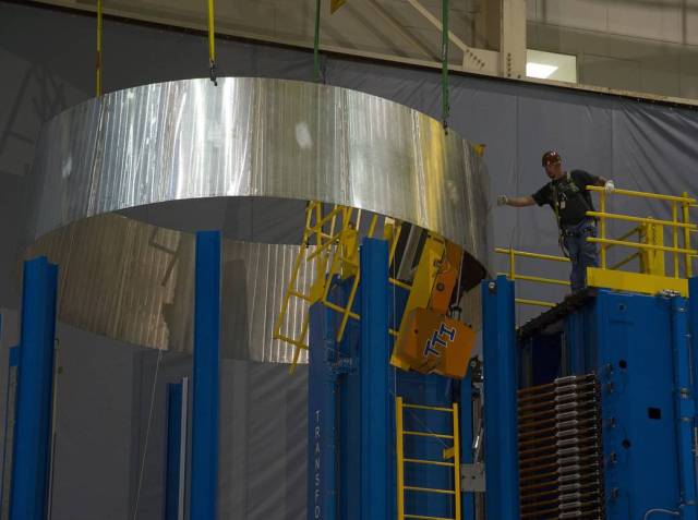 First Space Launch System 'Pathfinder' Hardware Nearing Completion