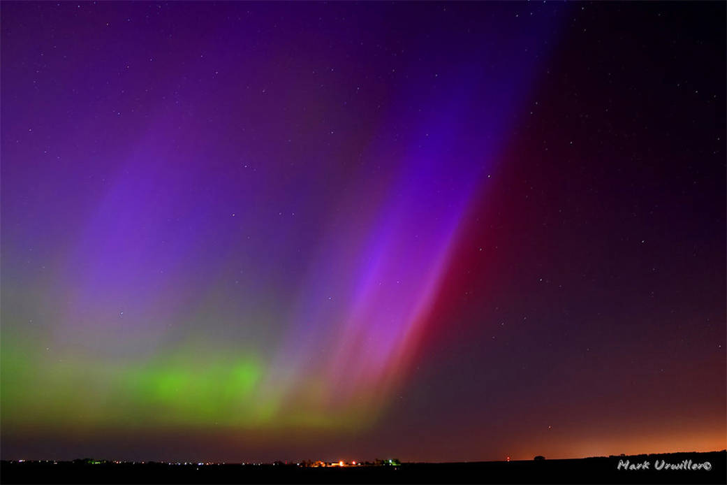 This photo was taken five miles outside Kearney, Nebraska  on May 14-15, 2005.