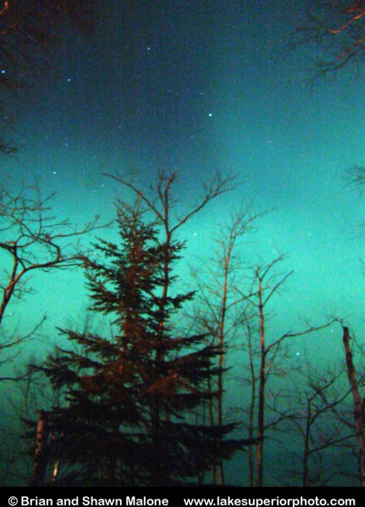 Michagan Aurora on Jan. 7, 2005
