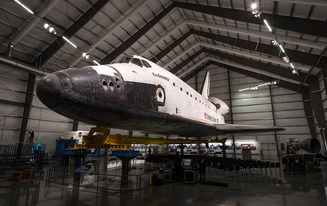 Endeavour Exhibit at California Science Center