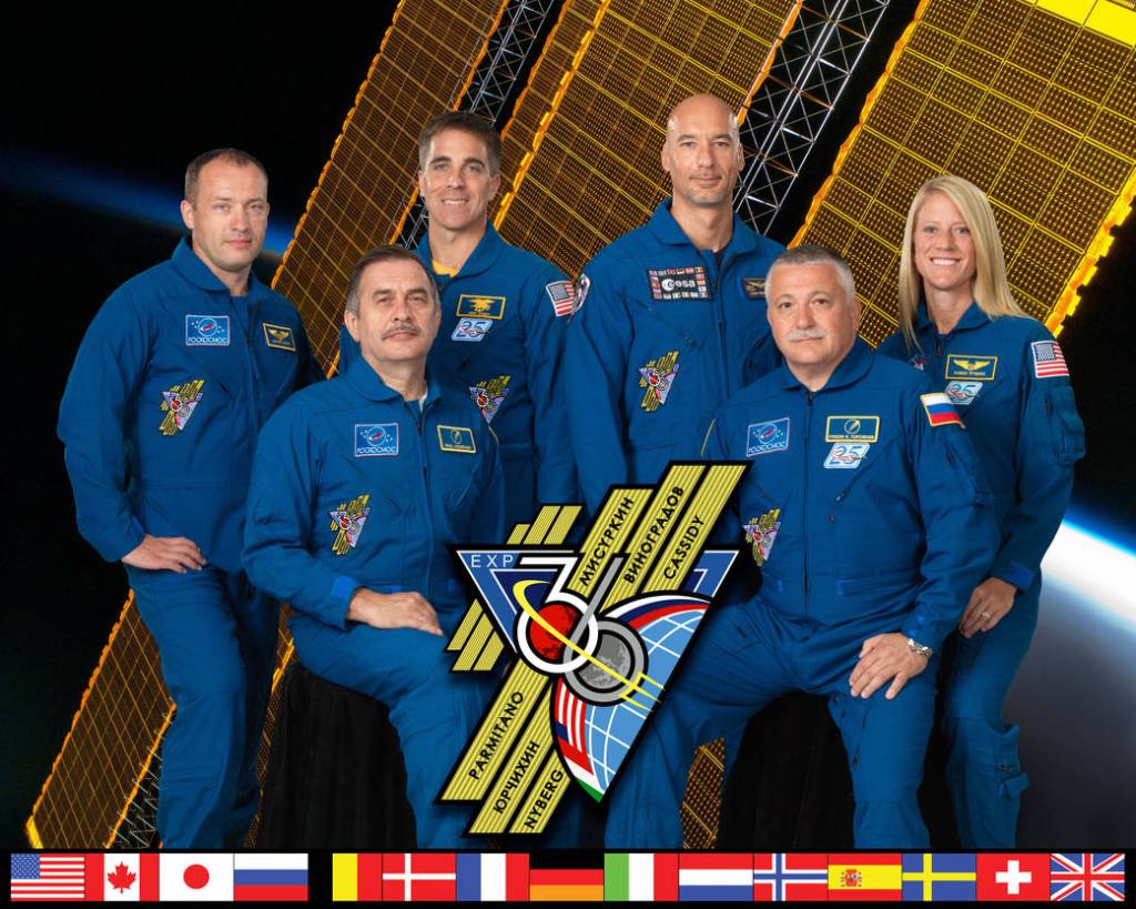 Expedition 36 Crew Portrait