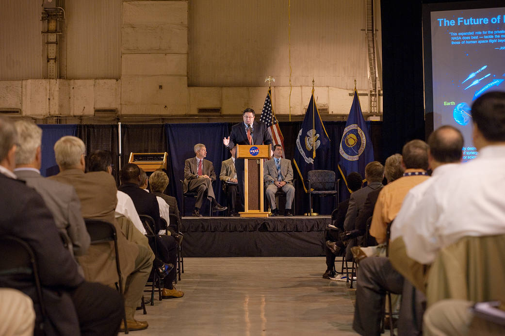 SLS Industry Day at Michoud Assembly Facility