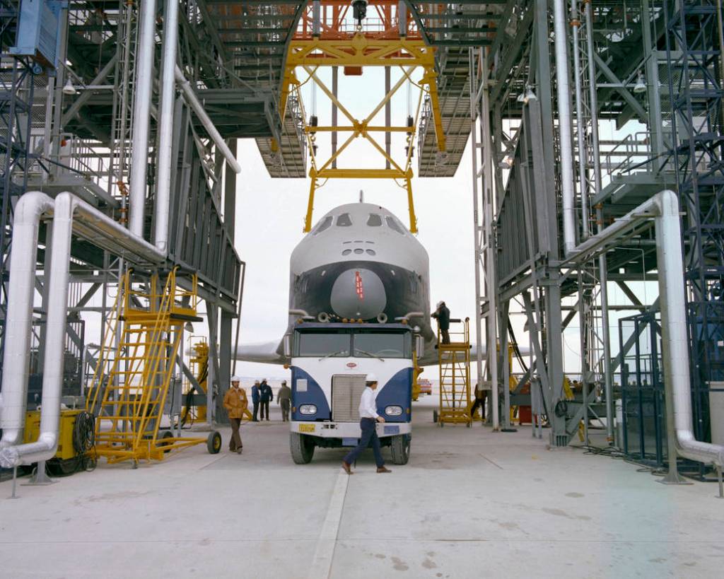 Enterprise overland transport, Plant 42 Site 1 to NASA Dryden