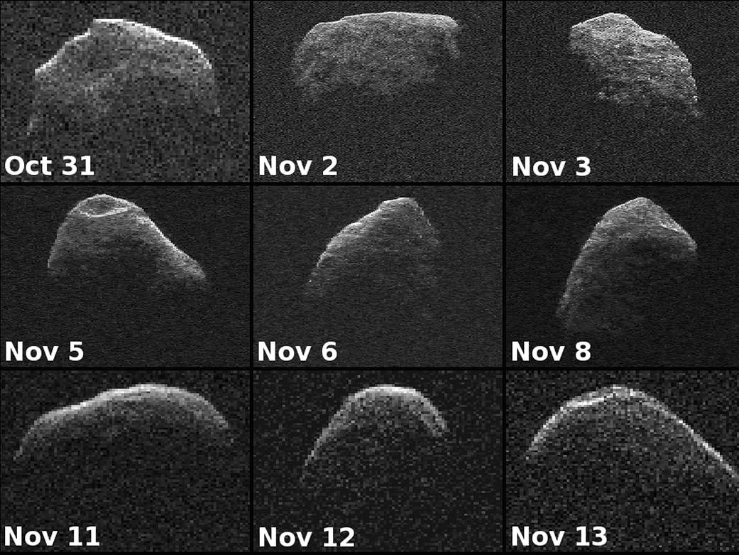Nine Views of Asteroid PA8