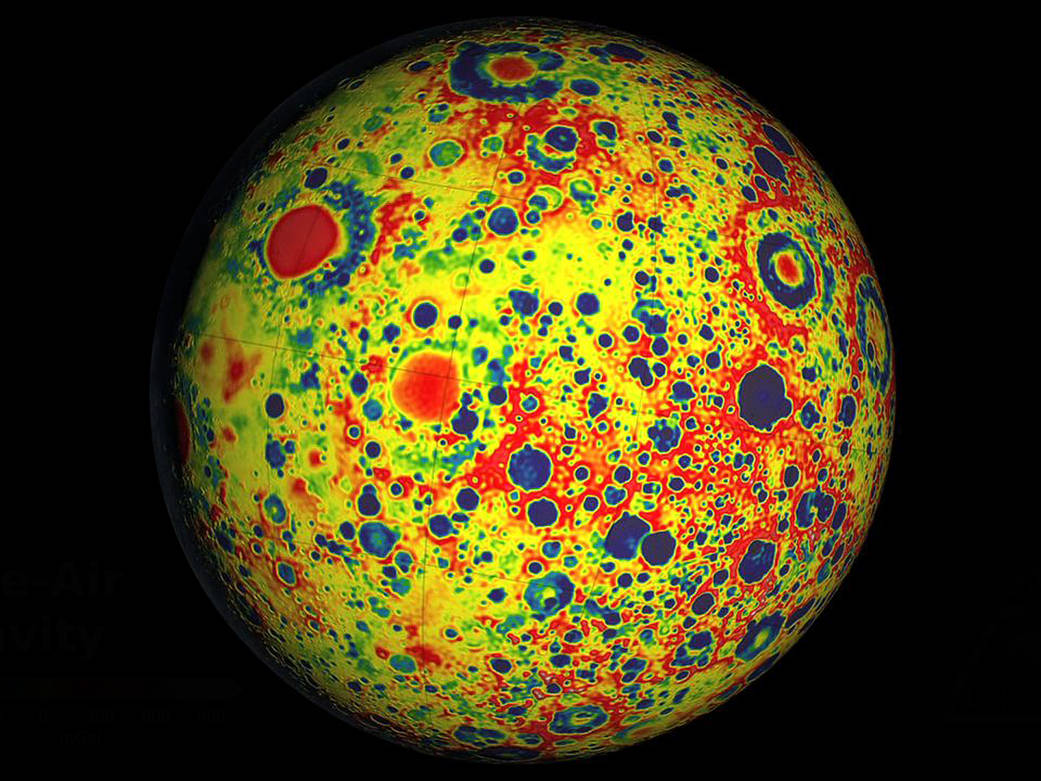 GRAIL's Gravity Map of the Moon