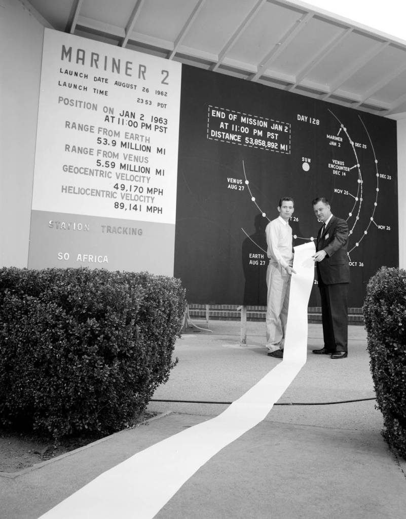 Mariner 2 Data from Venus