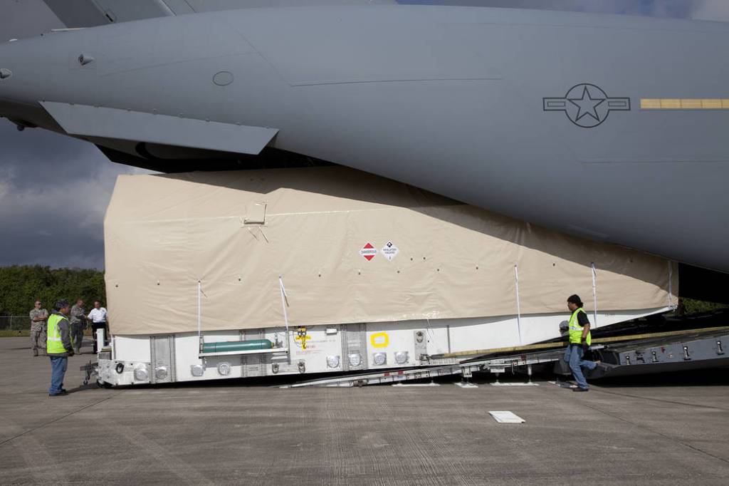 Spacecraft Arrives