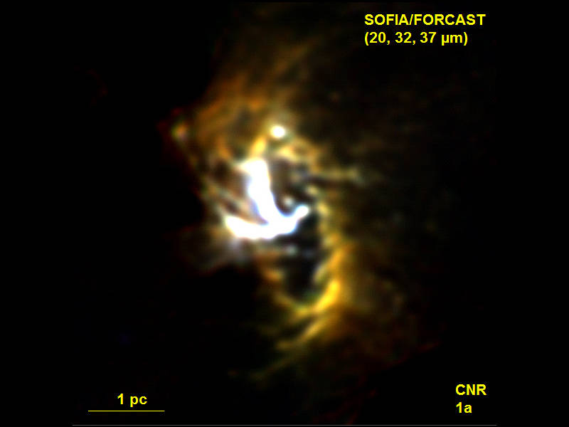 1a. Milky Way Galaxy Black Hole Circumnuclear Ring - SOFIA