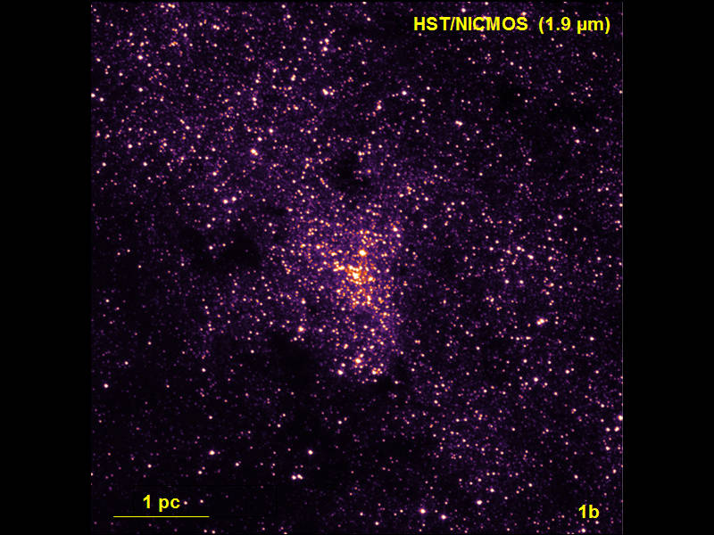 1b. Milky Way Galaxy Black Hole Circumnuclear Ring - HST