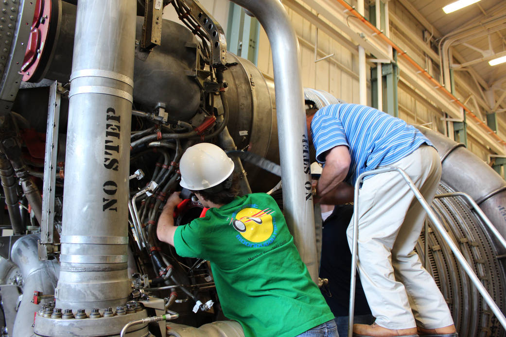 F-1 Engine Refurbishing