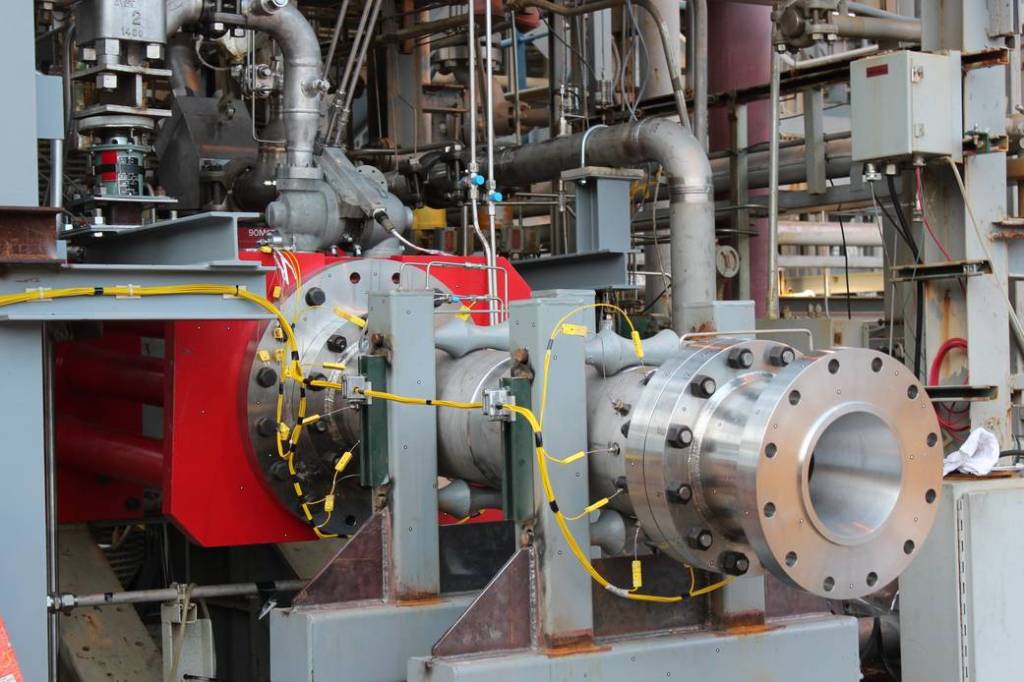 F-1 Gas Generator at Marshall's Test Stand 116