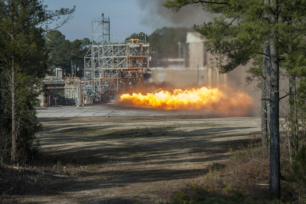 F-1 Engine Gas Generator Test at Marshall