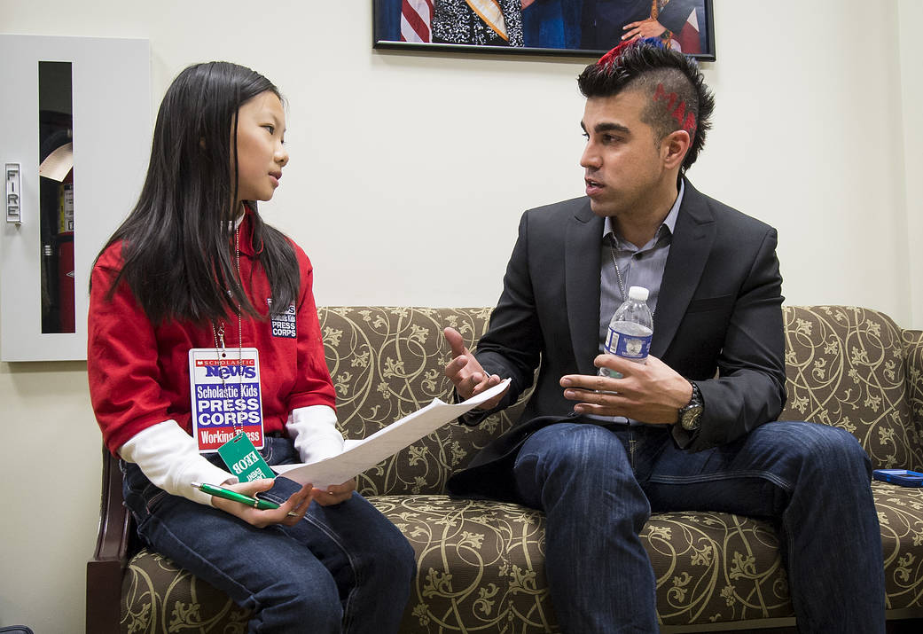 Interviewing Mohawk Guy