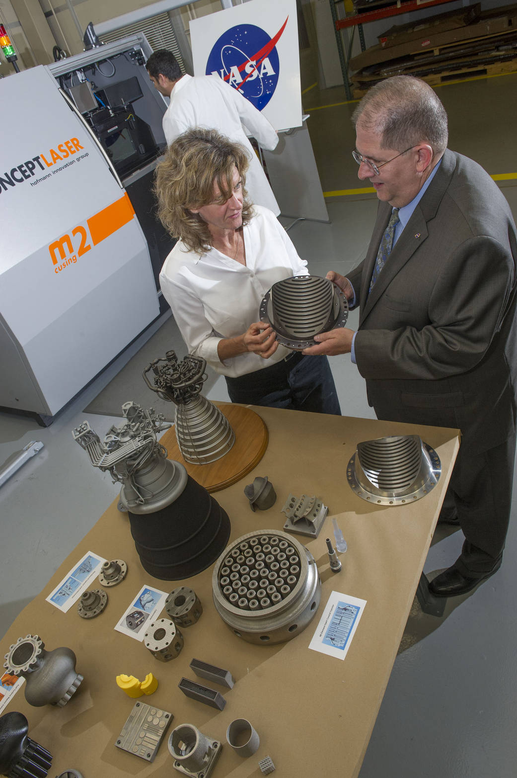 Three-dimensional Hardware at the National Center for Advanced Manufacturing