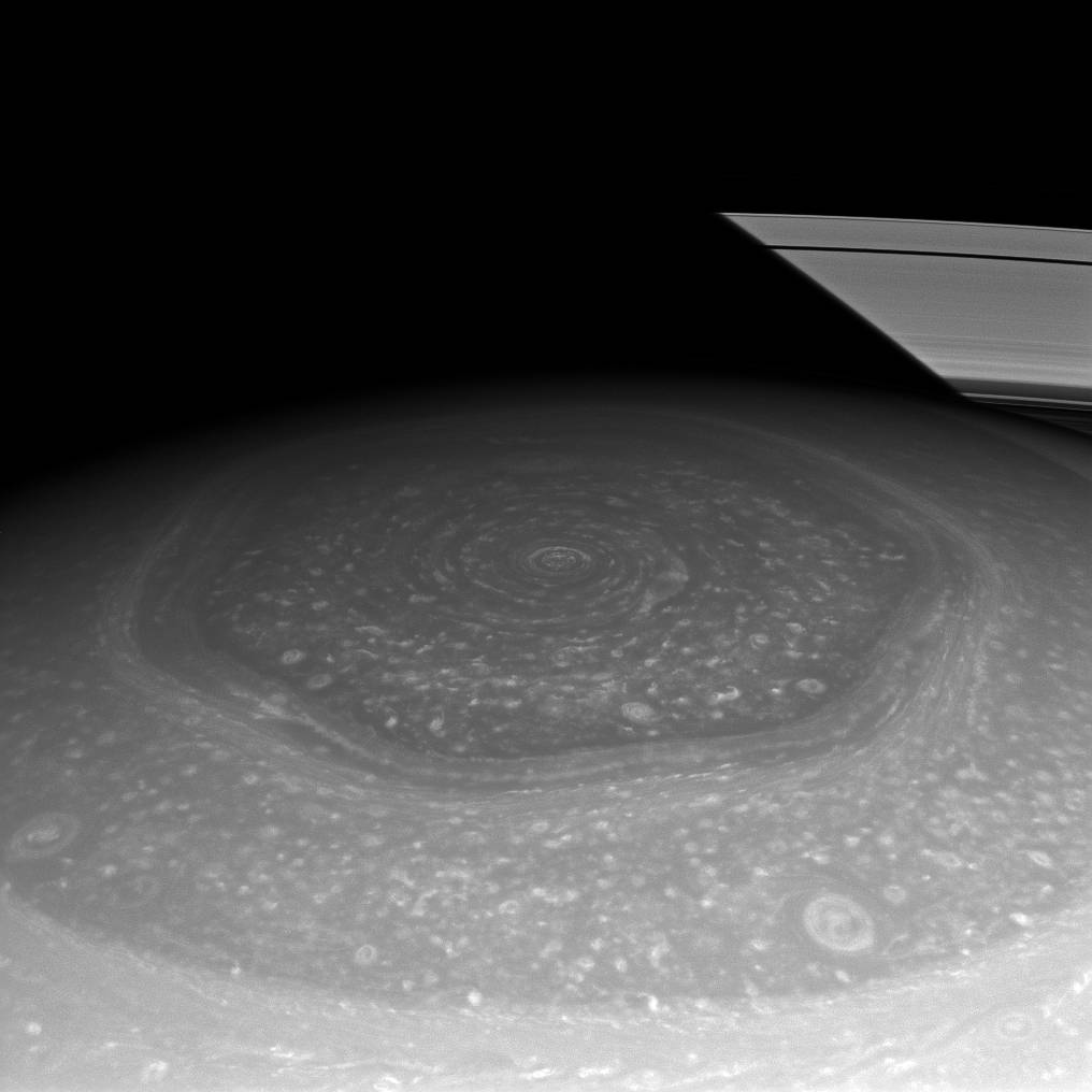 Saturn's North Polar Hexagon