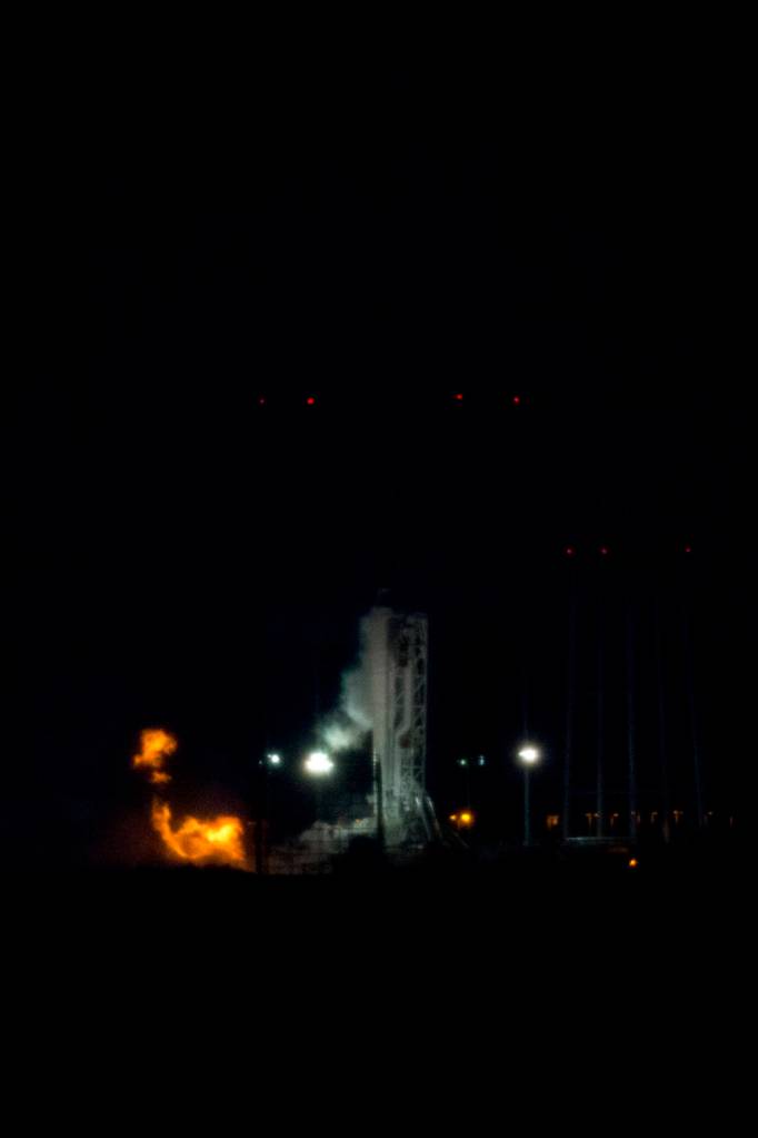 Antares Hot Fire Test at Wallops