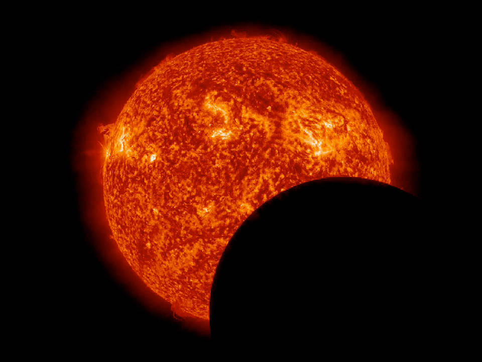 Lunar Transit of the Sun