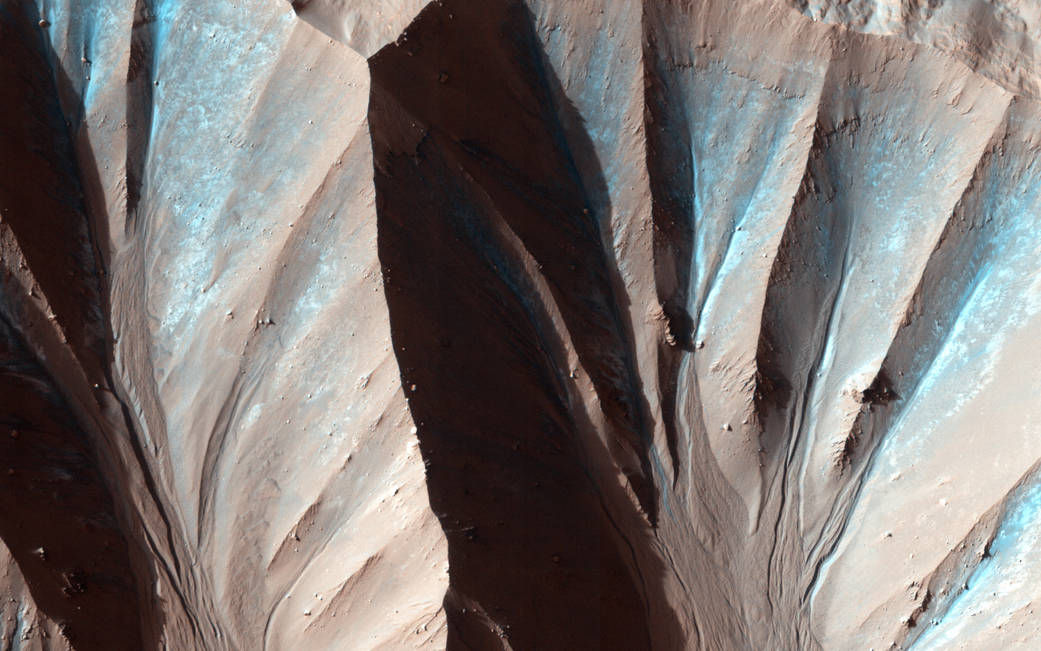 Landforms on Mars