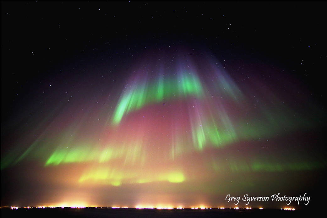 Rainbow Aurora Over Prudhoe Bay, Alaska