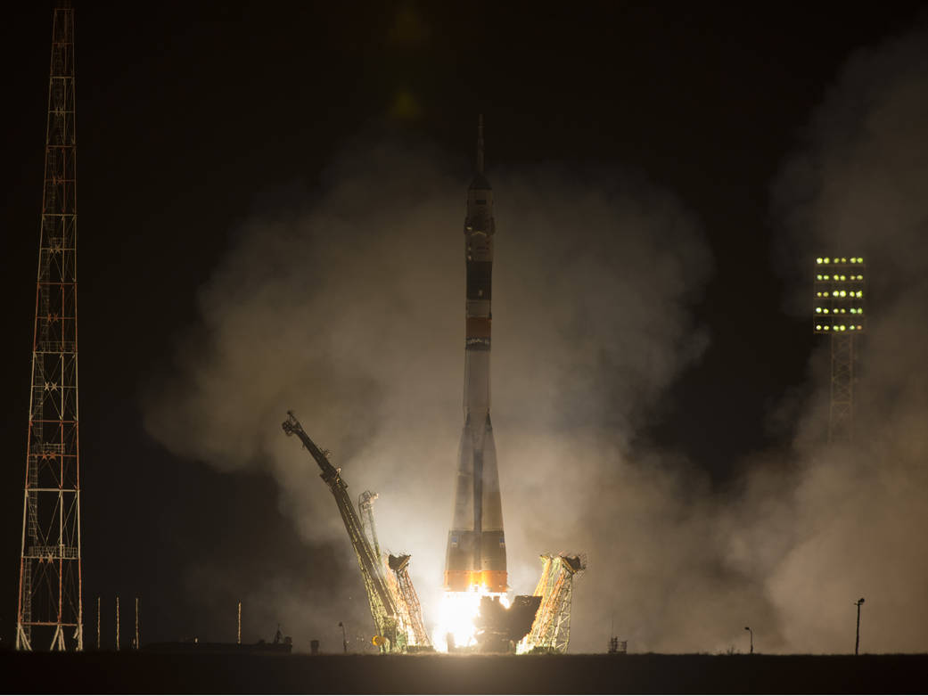 Expedition 35 Launch