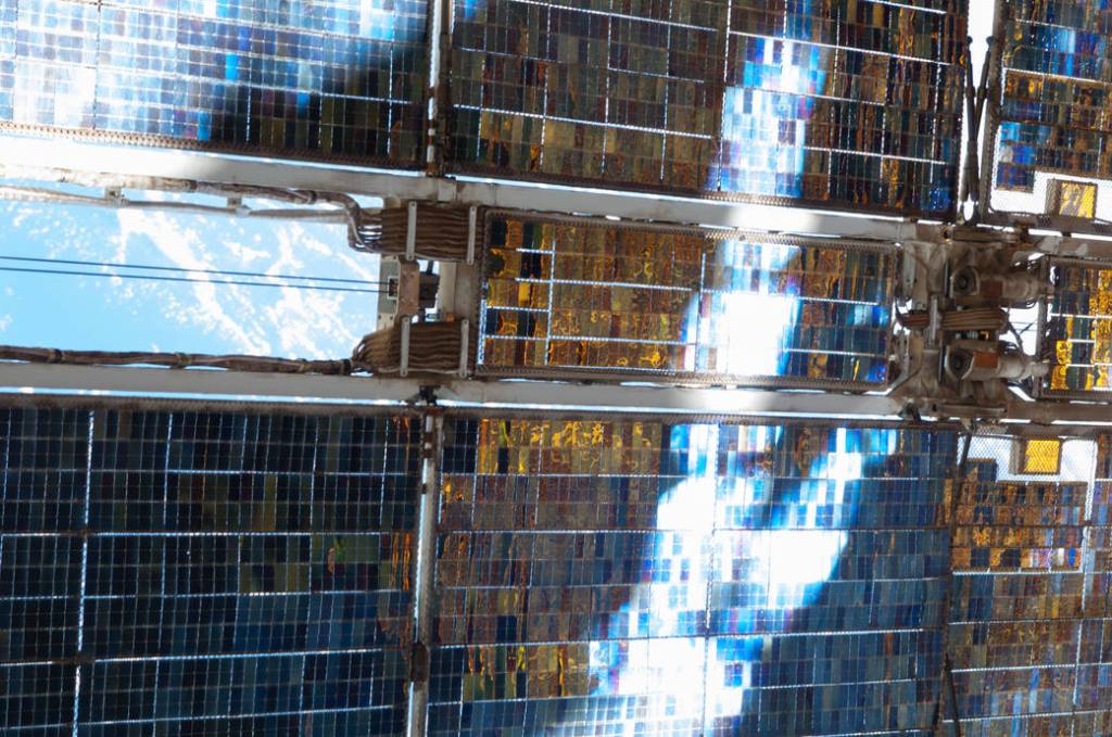 Space Station Solar Arrays