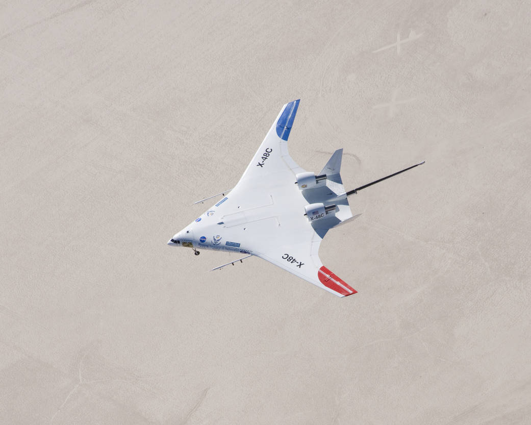 Parachute-Deployment Flight Termination System on X-48C 