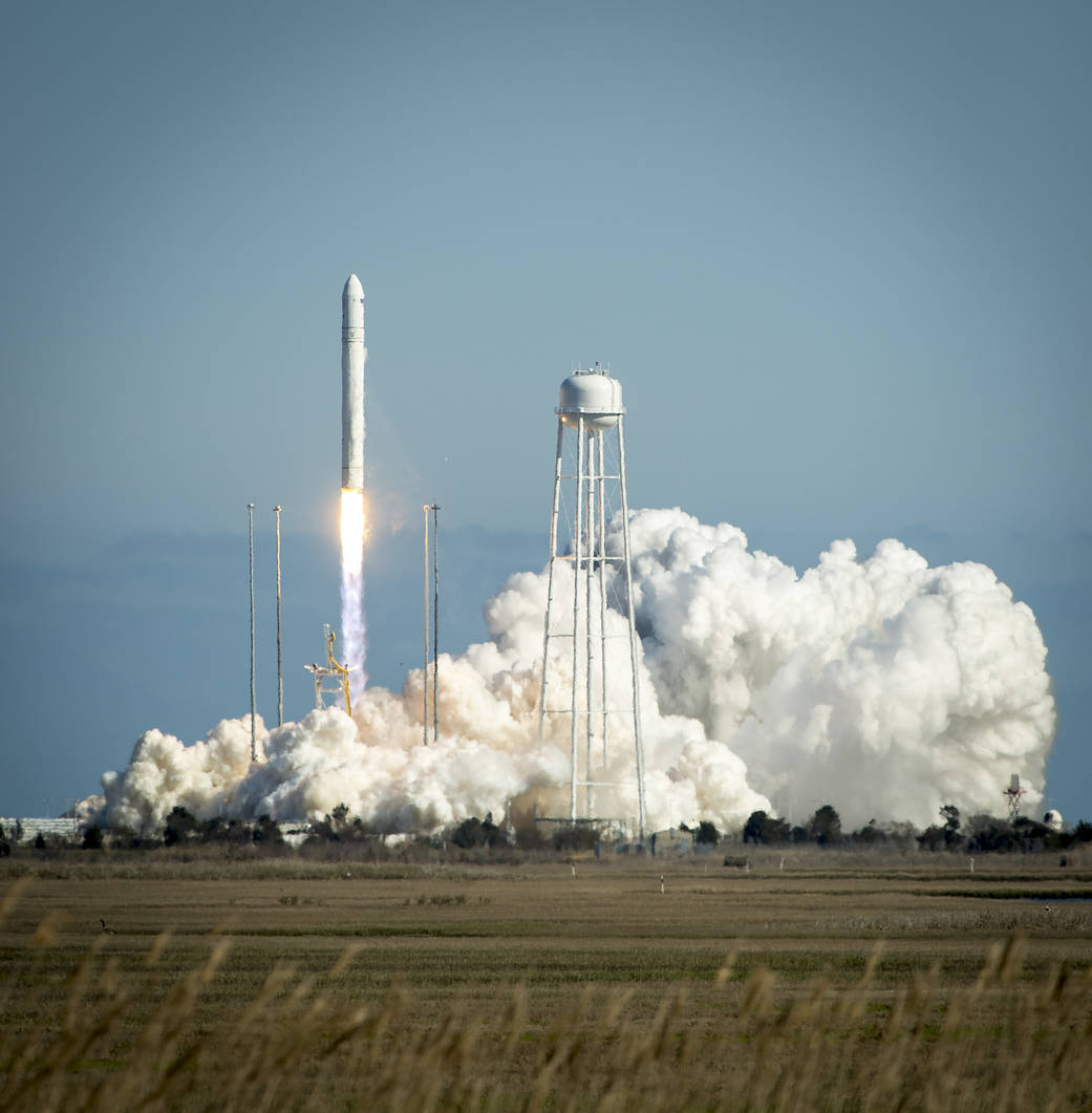 Antares Rocket Launches