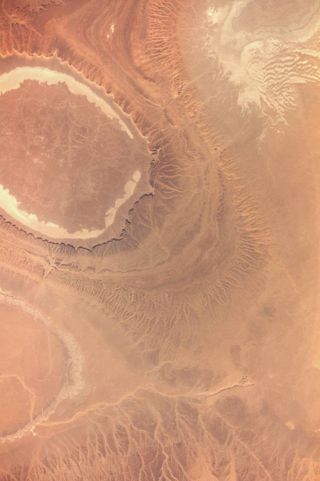 SERVIR's ISERV Camera Image of Algeria from Space Station