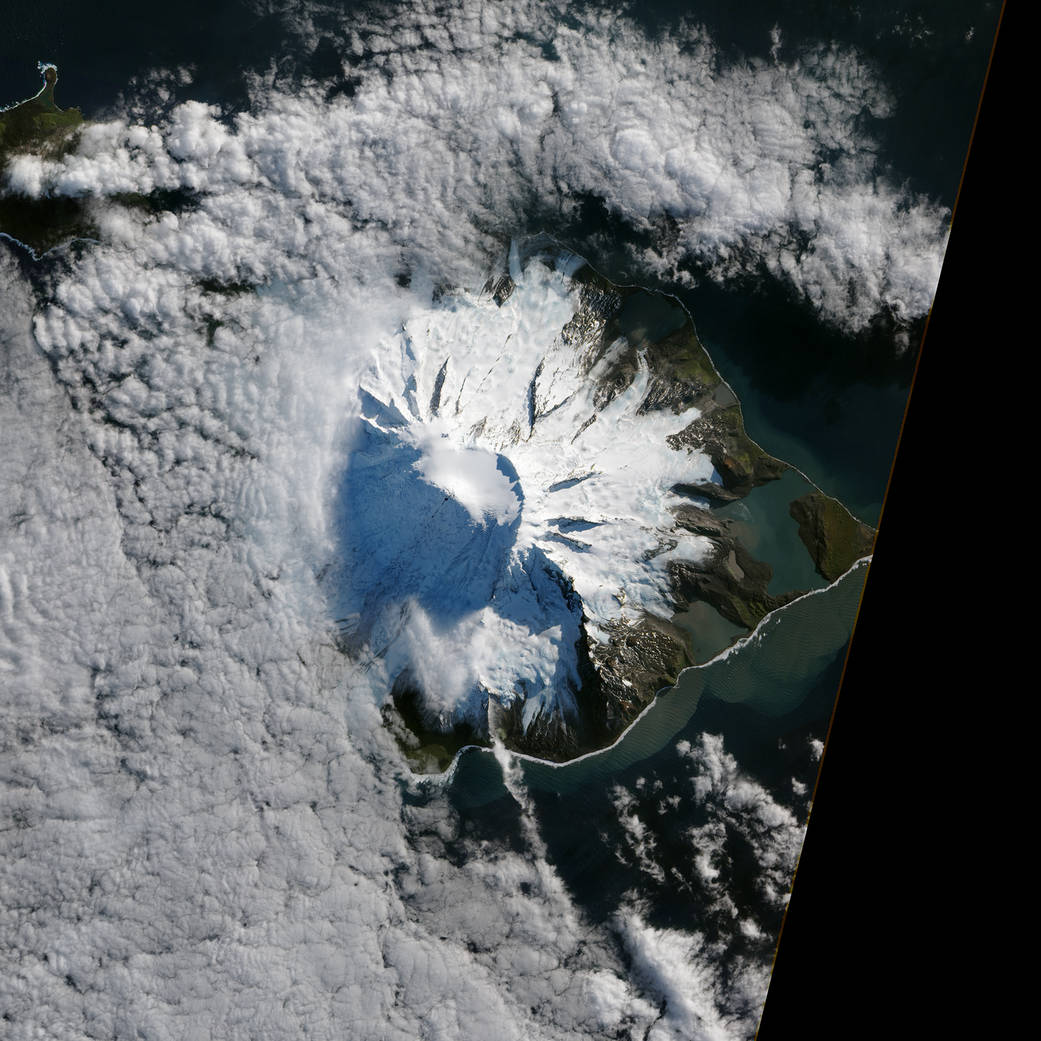 Lava Flow on Mawson Peak, Heard Island