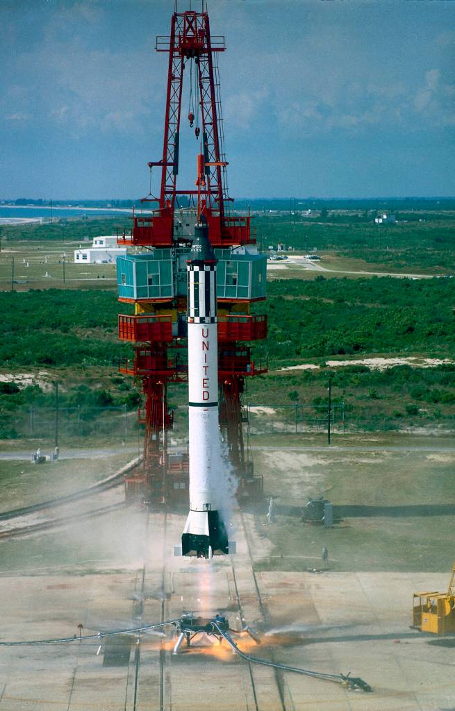 The Launch of Mercury-Redstone