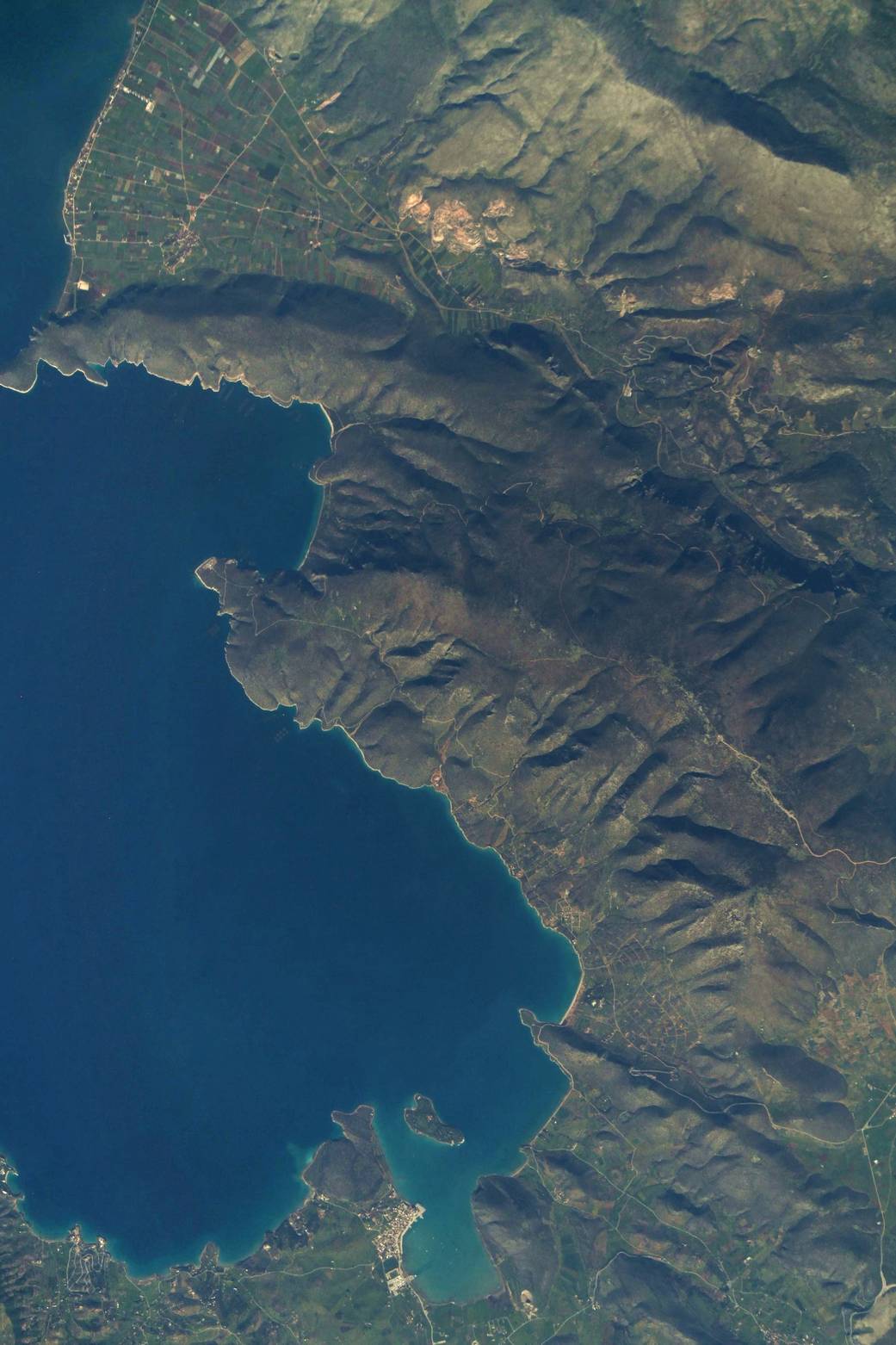 The Argolic Gulf of the Peloponnese