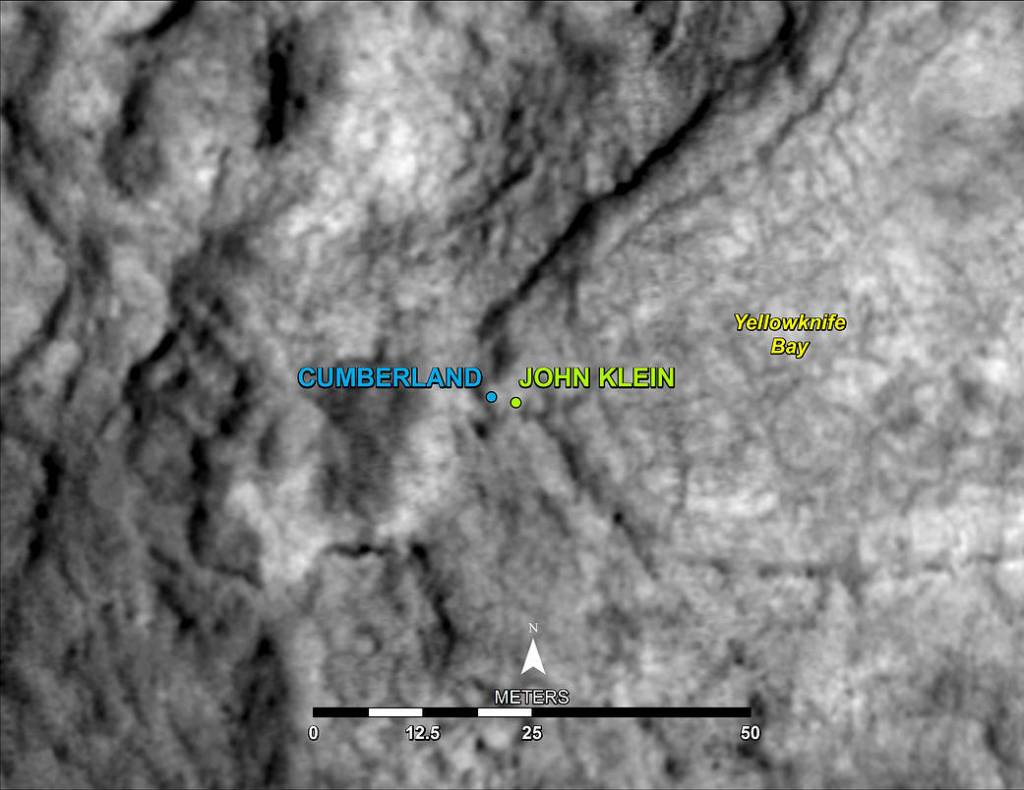 ‘Cumberland’ Selected as Curiosity’s Second Drilling Target