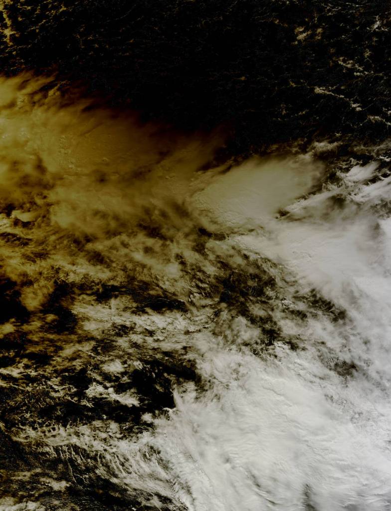 Solar Eclipse’s Shadow on Earth