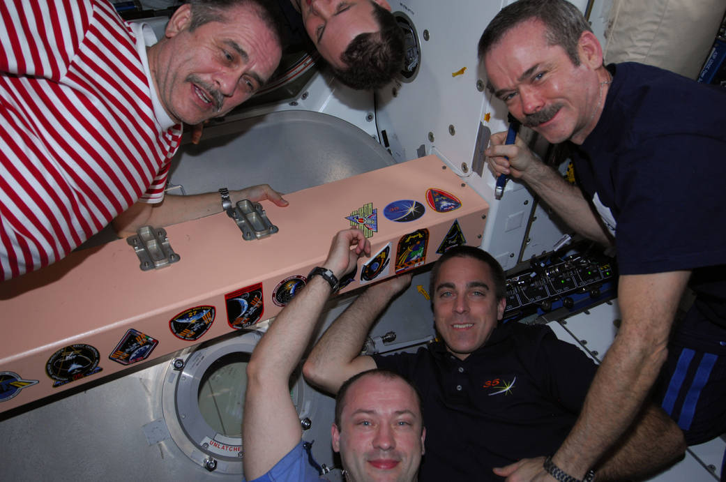 Expedition 35-36 Sticker Ceremony