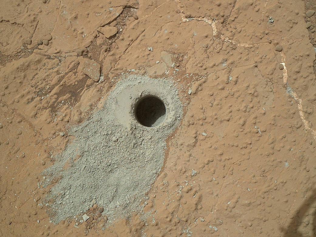 'Cumberland' Target Drilled by Curiosity