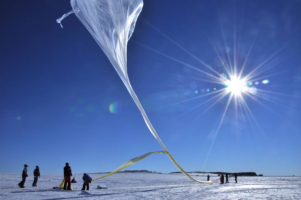 Launching Balloons in Antarctica