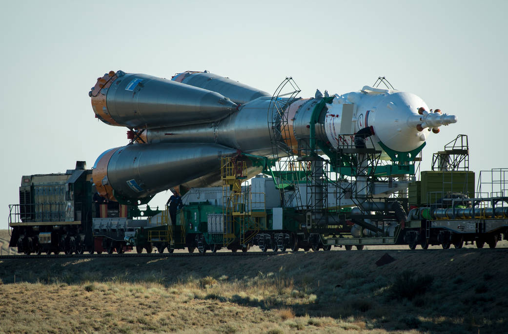 Soyuz to the Launch Pad