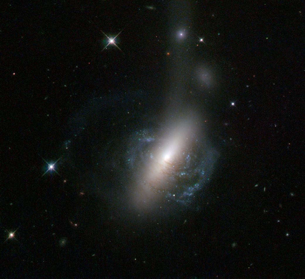 Cosmic Collision Between Galaxies