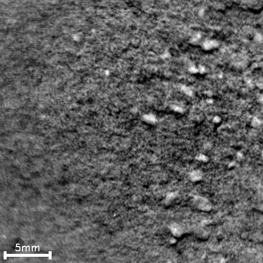 Pitting in Martian Soil During Repeated Laser Shots From Mars Rover