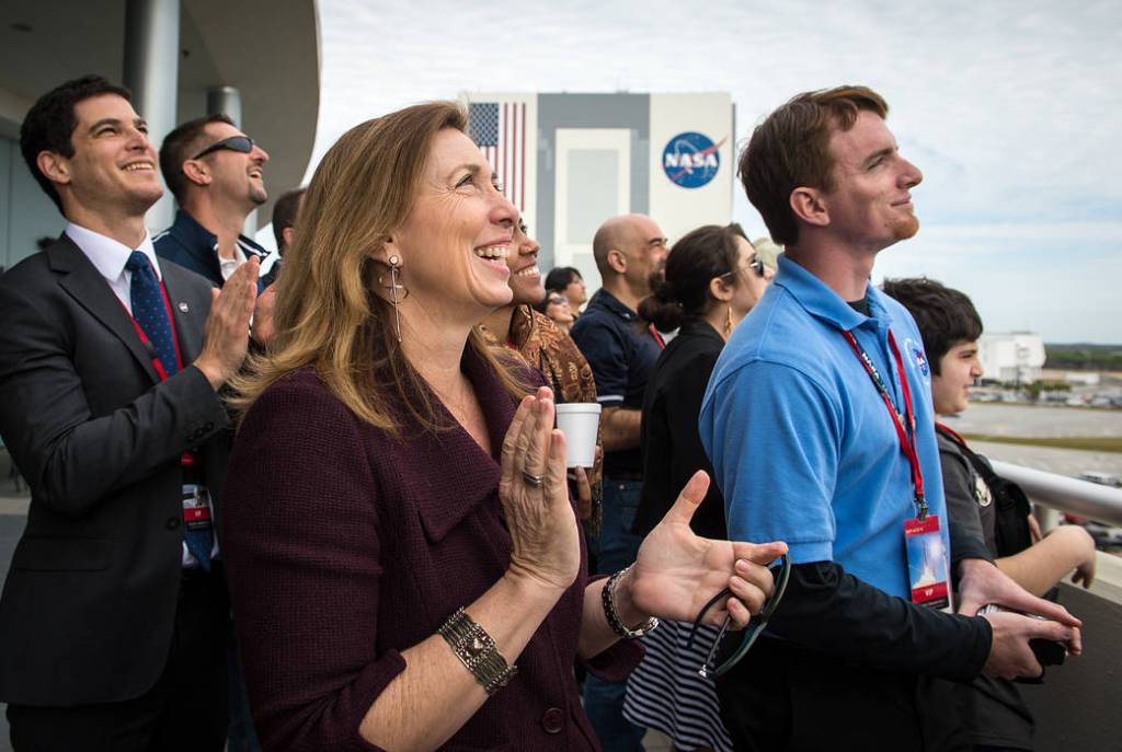 Deputy Administrator Garver at SpaceX Falcon 9 Launch