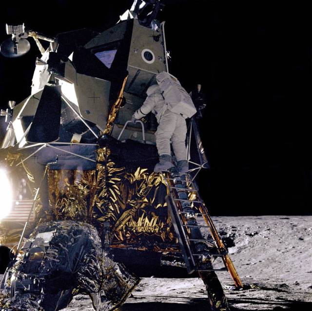 Alan Bean was the lunar module pilot on Apollo 12, the second crewed lunar landing.