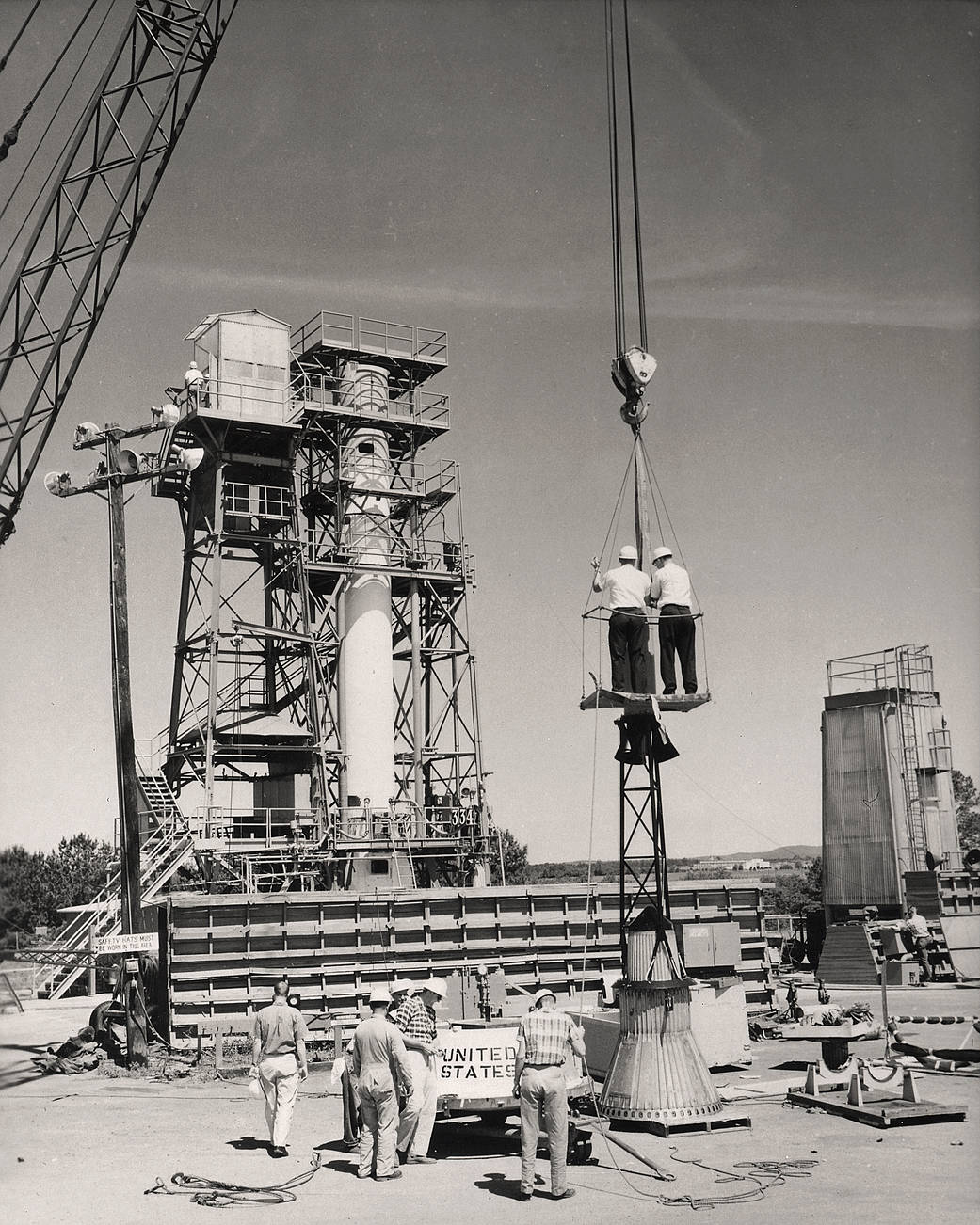 Redstone Test Stand at NASA’s Marshall Space Flight Center was declared a National Historic Landmark