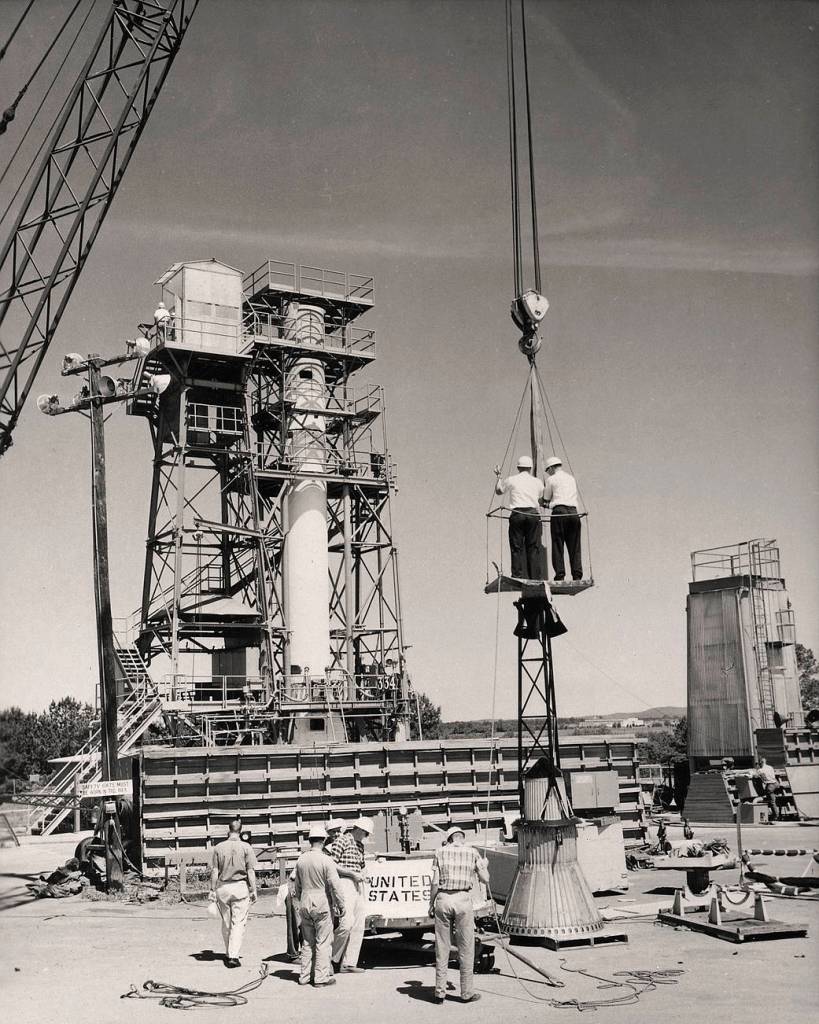 This Week in NASA History: Redstone Test Stand Declared National Historic Landmark — Oct. 3, 1985