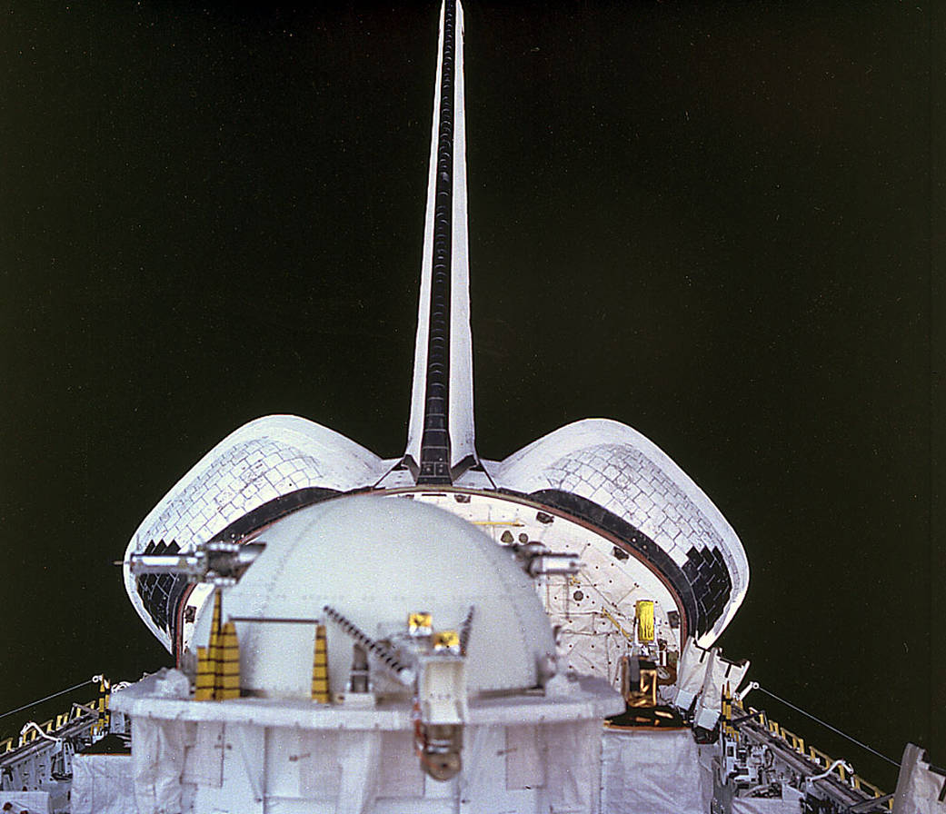 This week in 1992, space shuttle Atlantis and STS-46 launched from NASA's Kennedy Space Center.