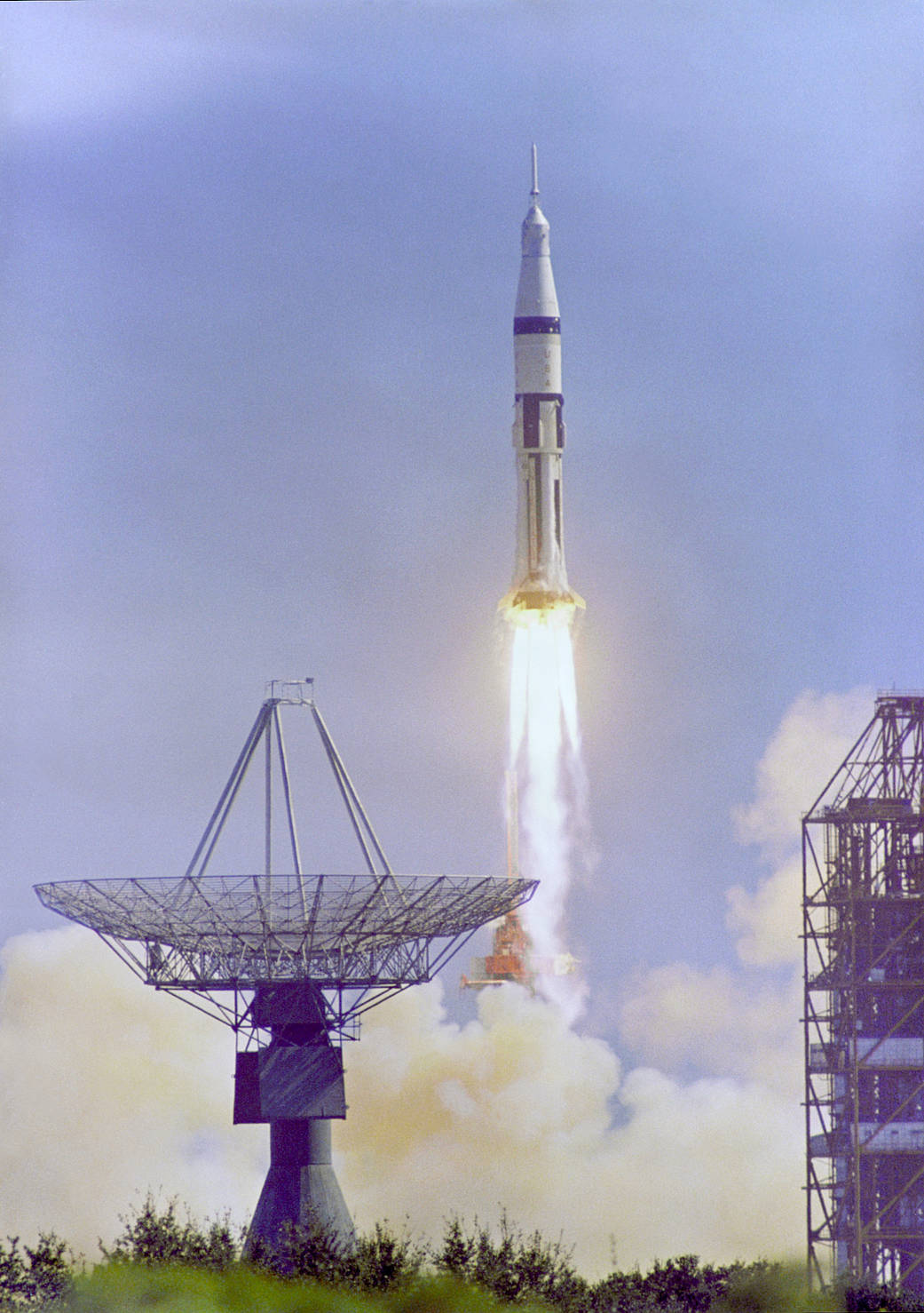 Apollo 7 launch 